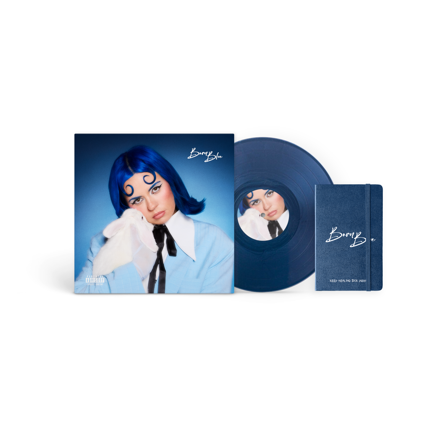 Kings Elliot Born Blue Ltd. signierte farbige Vinyl + Journal 403421